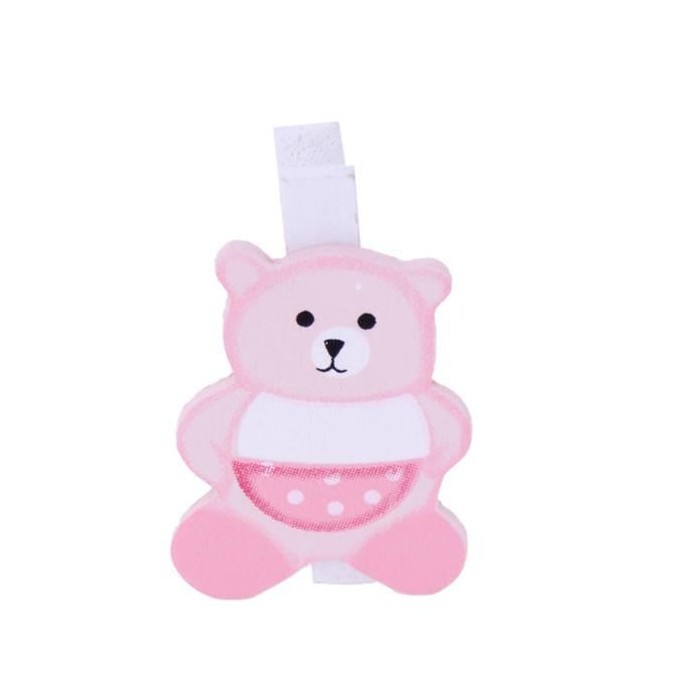 SET 8 MOLLETTINE BEBE ROSA